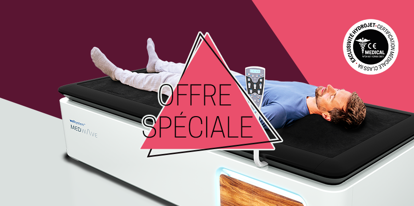 Offre Equip Hotel sur les tables de massages HYDROJET